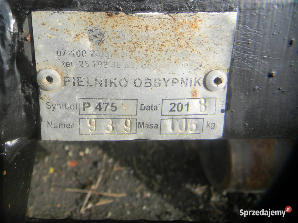 Obsypnik Bomet 3 rzędowy zęby agregatu nieuszkodzony Obsypniki i pielniki małopolskie Proszowice
