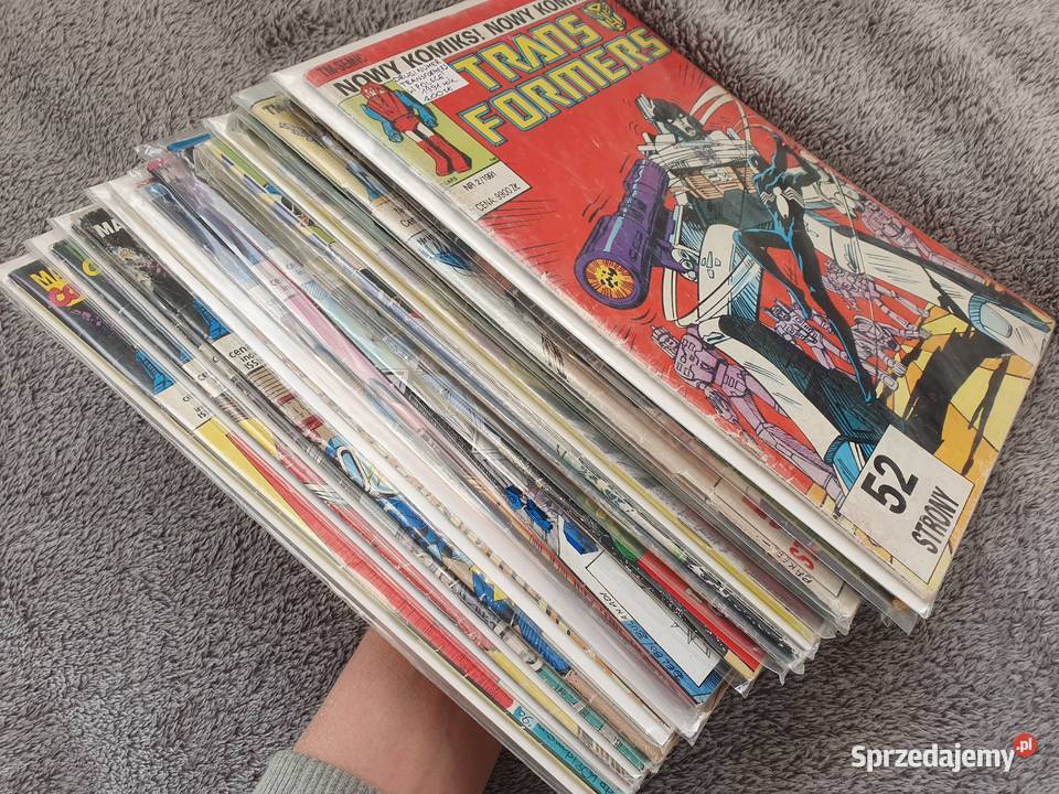 Transformers zestaw 18 komiksów wyd TMSemic lata Gdynia