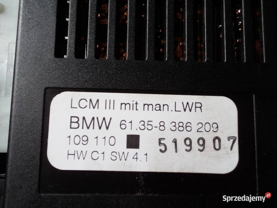 Sterownik moduł świateł komfortu LCM II 2 LCM GM łódzkie Wieluń