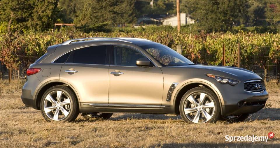Infiniti FX50S Europa 100 bezwypadkowy Rok produkcji 2009 Opole