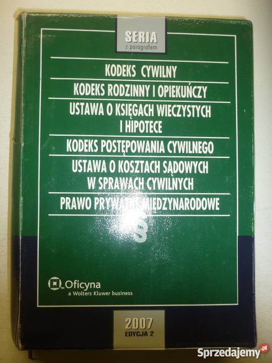 KODEKS CYWILNY SERIA Z PARAGRAFEM Łódź
