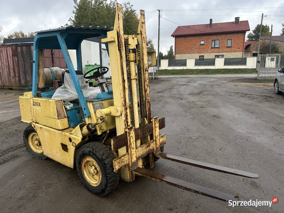 Wózek widłowy Clark cy50 śląskie