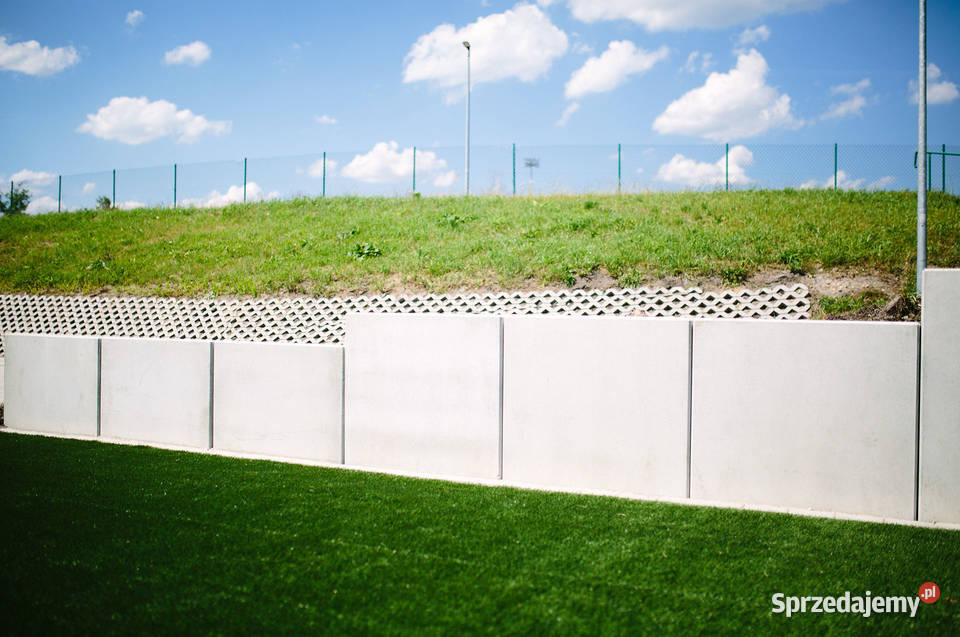 Ścianki oporowe L mur oporowy wysokość 100 Poznań