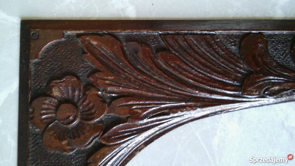 Zabytkowa ozdoba antyk płaskorzeźba Gdańsk