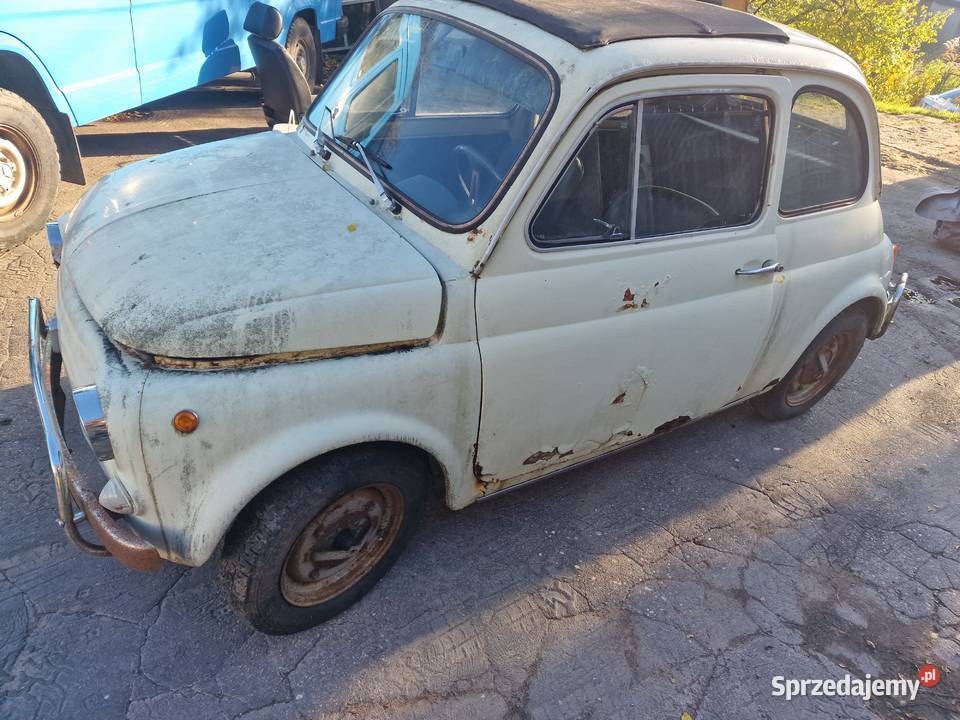 Fiat 500 L 1970r uszkodzony Gdynia
