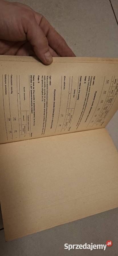 Katalog Norm Pracy 1962 1 wydanie rzadki nakład Antykwariat Łęczyca