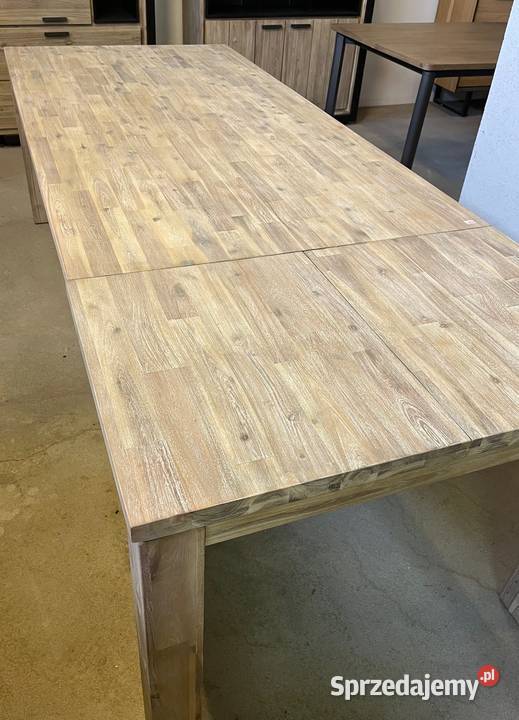 ROZKŁADANY STÓŁ A LA CARTE 200X100 DREWNIANY Opole