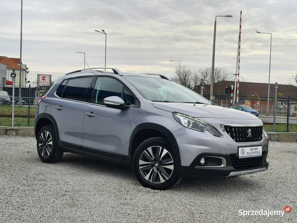 Peugeot 2008 Navi PDC Półskóry Led Klimatronik centralny zamek wielkopolskie Wągrowiec