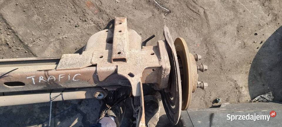 BELKA SANKI TYŁ RENAULT TRAFIC II