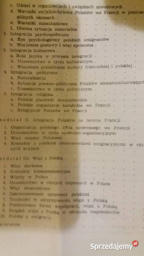 Społeczność polska we Francji Gruszczyński mazowieckie Warszawa sprzedam