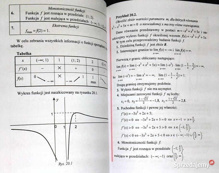 Matematyka klasy 4 szkoły średniej Stanisław