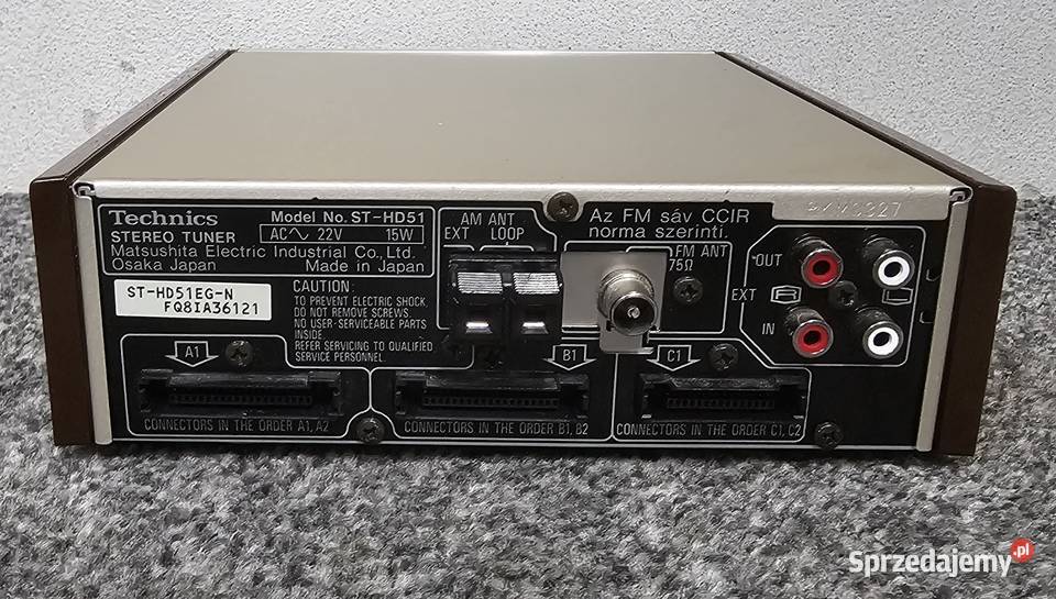 Technics tuner radiowy STHD51 RDS wysyłka 0