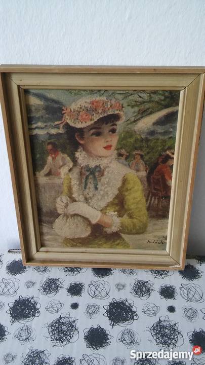 uroczy portret kobiety dziewczynki obrazek obraz Gdańsk