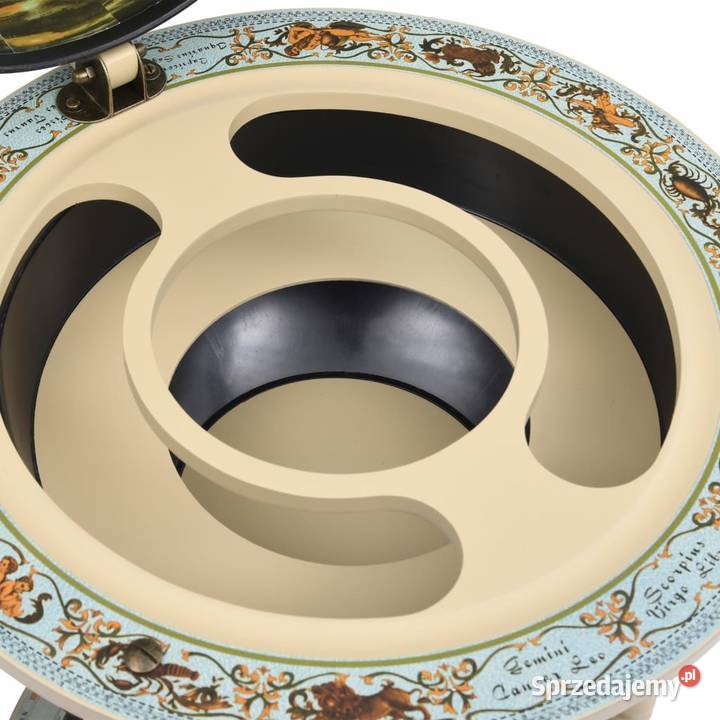 vidaXL Globobar ze stojakiem na wino niebieski Warszawa