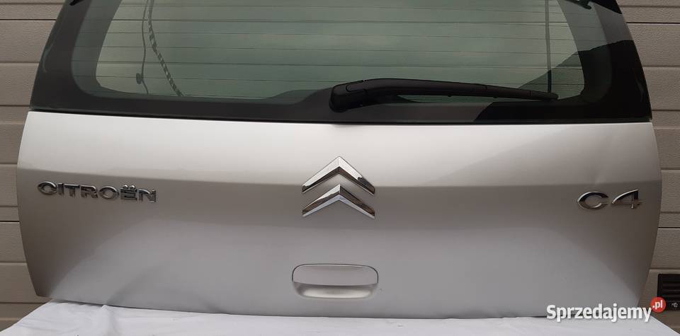 KLAPA TYŁ TYLNA BAGAŻNIKA CITROEN C4 HB