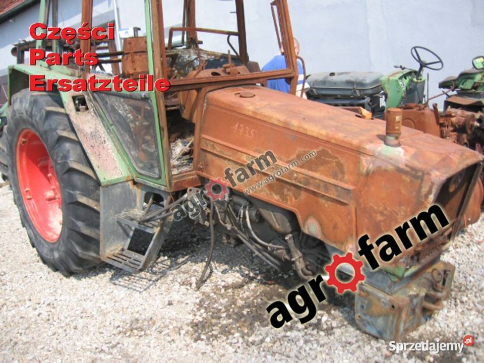 Fendt 309 części skrzynia biegów most przedni Byków