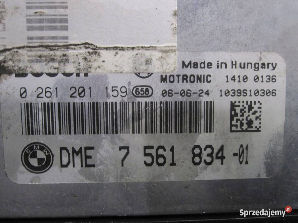 BMW 3 20 B N46 06r komputer sterownik silnika