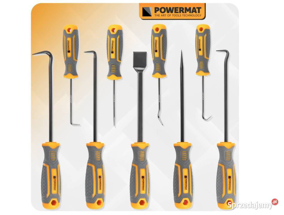 zestaw haczyków z rękojeścią 9el haków skrobaków Katowice