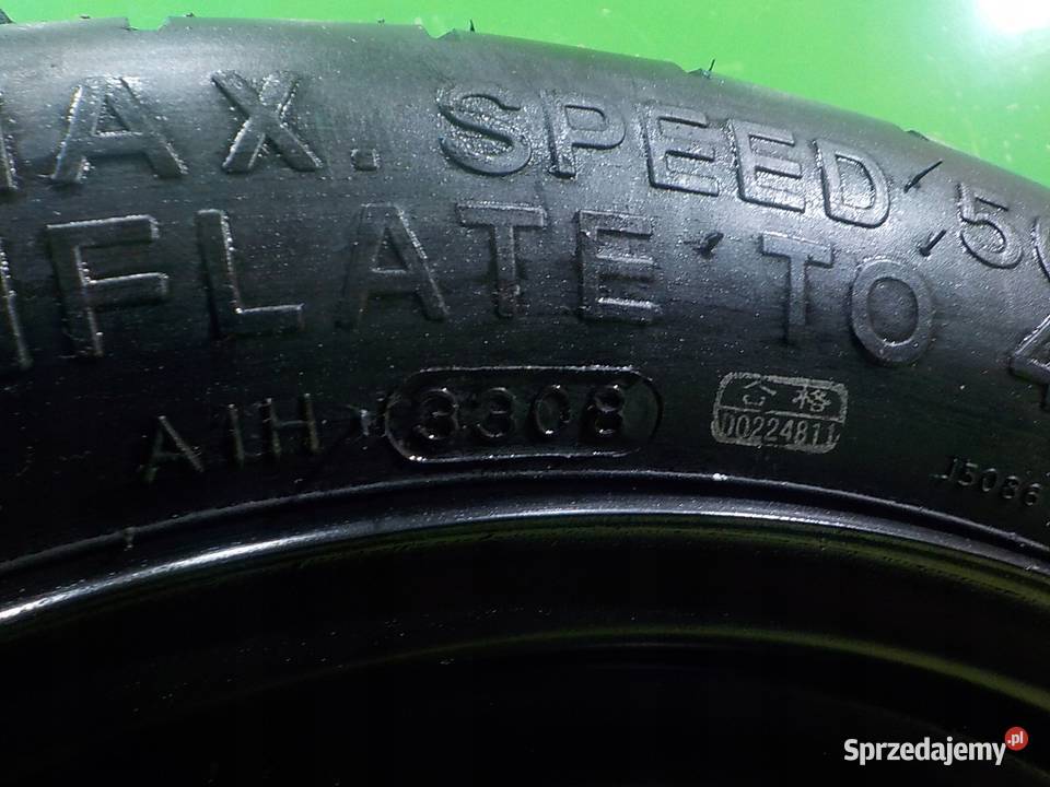 PEUGEOT 207 kolo dojazdowe 1258015 4x108 Średnica 15" mazowieckie Suków