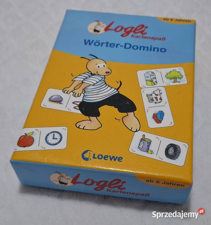 Domino obrazkowe Loewe j niemiecki Zabawka Dla Dziecka Czeladź