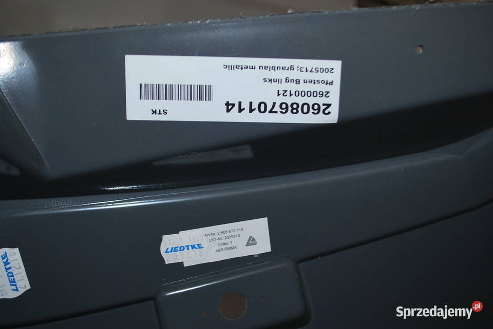 MASKOWNICA PRZEDNIA LEWA GÓRNA HOBBY 2608670114