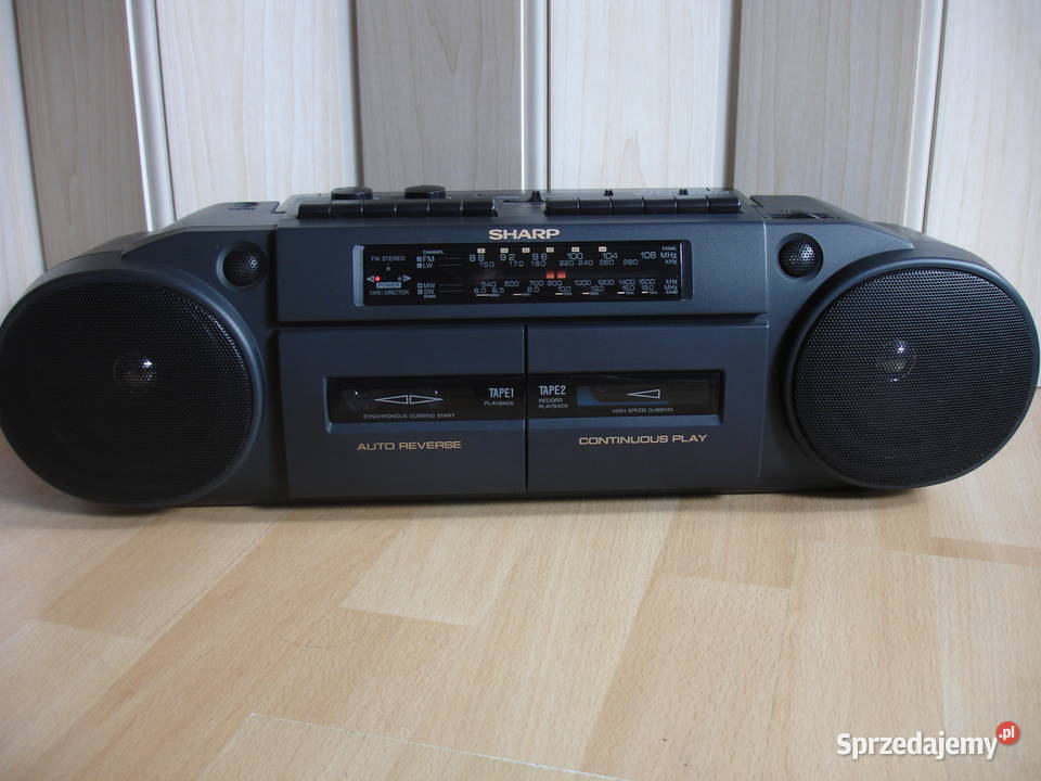 Radiomagnetofon SHARP WQ290H lubuskie Zielona Góra