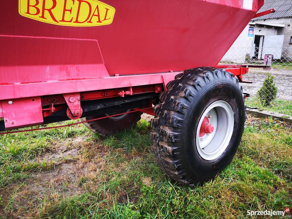 Sprzedam rozsiewacz do wapna Bredal B51A mazowieckie Kuczbork-Osada