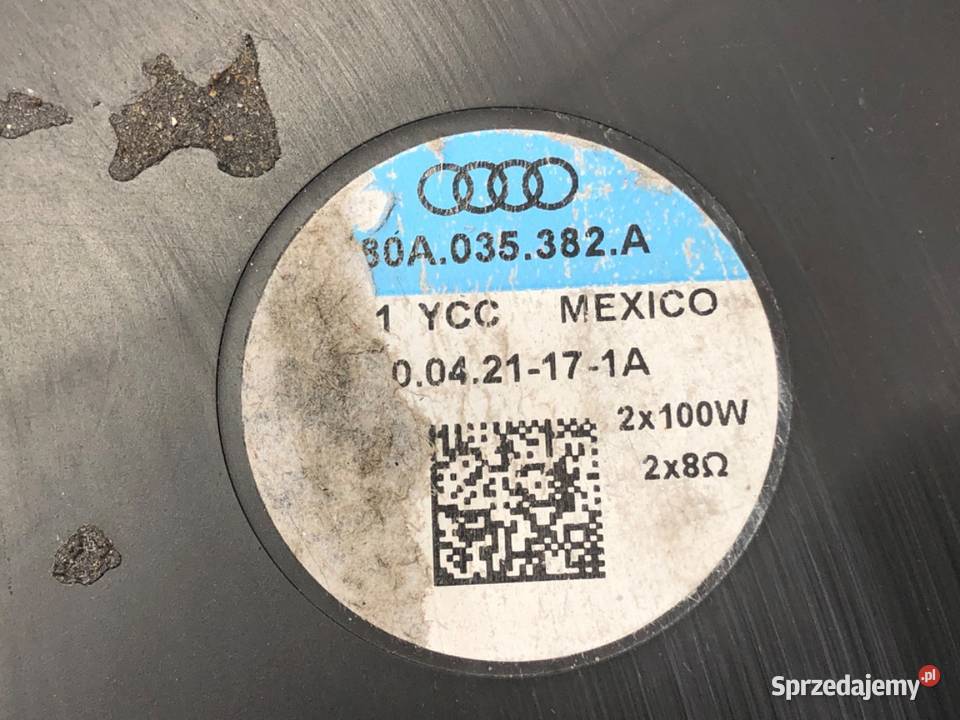 SUBWOOFER AUDI Q5 FY 80A035382A SUV GŁOŚNIK