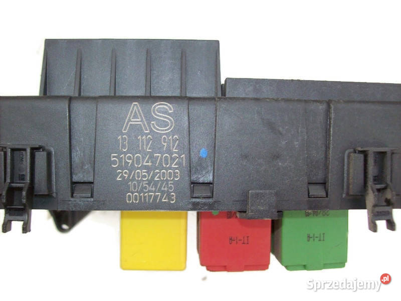 Vectra C Skrzynka bezpiecznikow Modul BSI mazowieckie Mińsk Mazowiecki