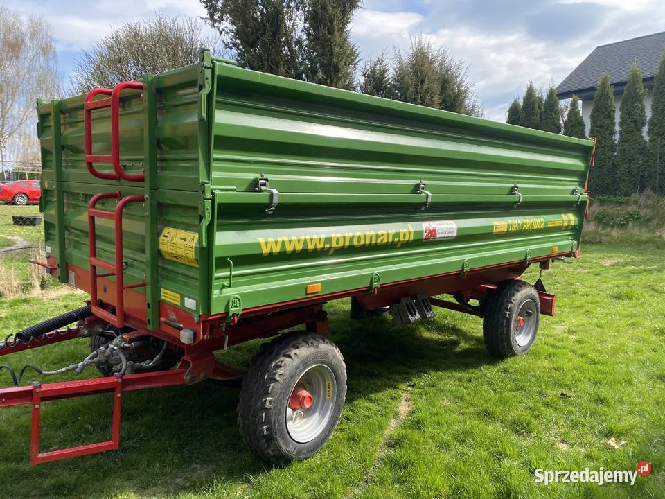 Przyczepa wywrotka PRONAR T653 stan idealny nowa Piaski