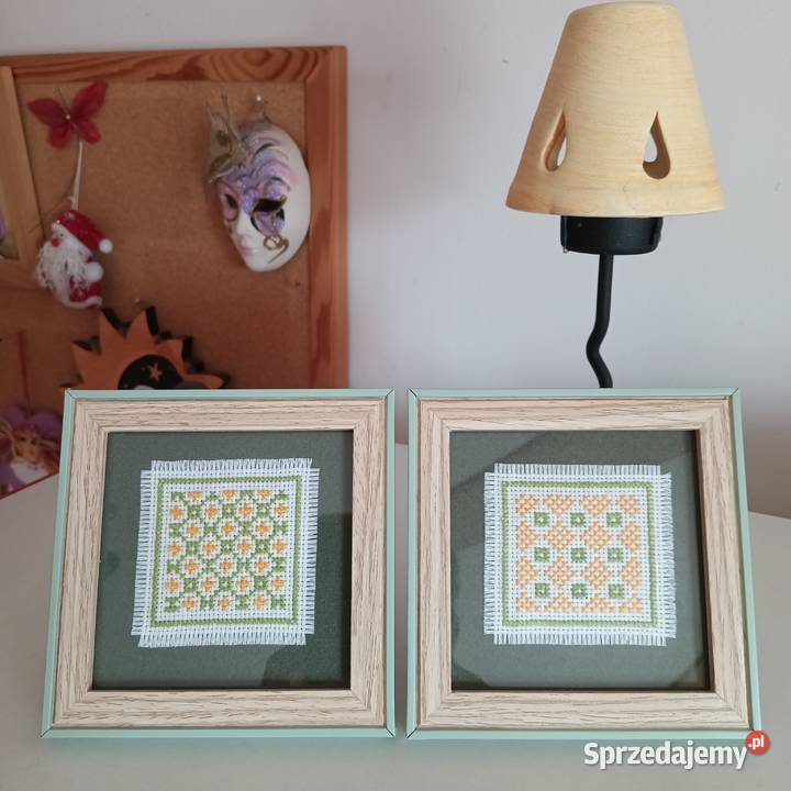 krzyżykowy obrazek żółtozielony kujawsko-pomorskie Inowrocław sprzedam