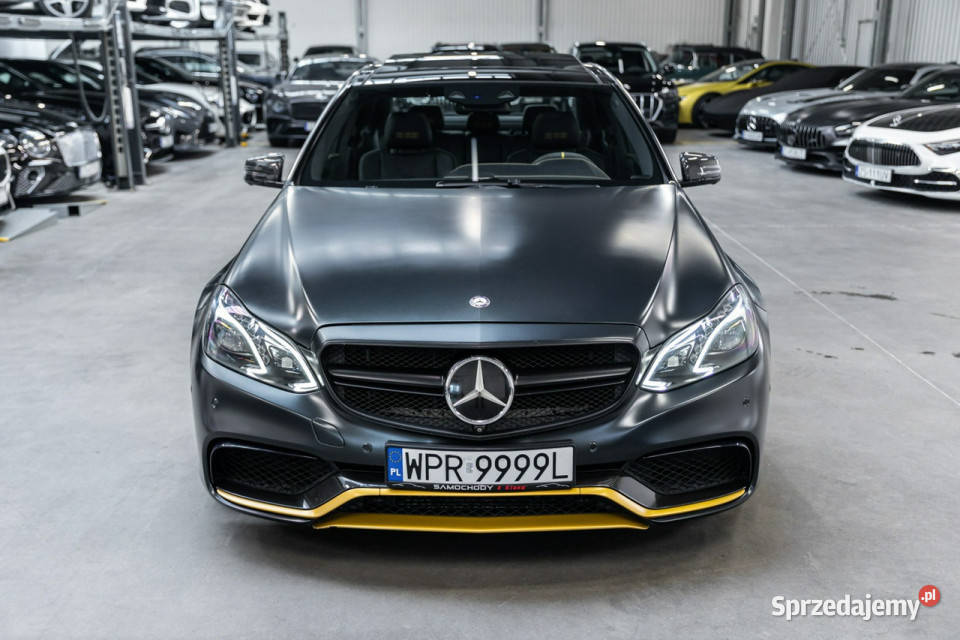 Mercedes E 63 AMG Performance Studio Special łopatki zmiany biegów małopolskie Węgrzce