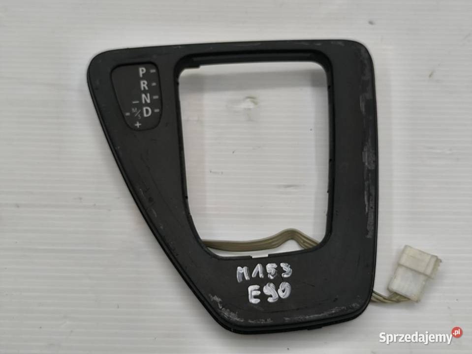 RAMKA OSŁONA LEWARKA AUTOMAT BMW E90 E91 7155643 Motoryzacja