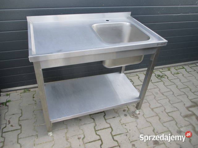 ZLEW GASTRONOMICZNY 1 KOMOROWY Z PÓŁKĄ 1066085 Ostrów Wielkopolski