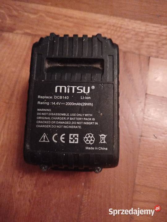 Bateria mitsu dcb 140 144v DeWalt Tyczyn sprzedam