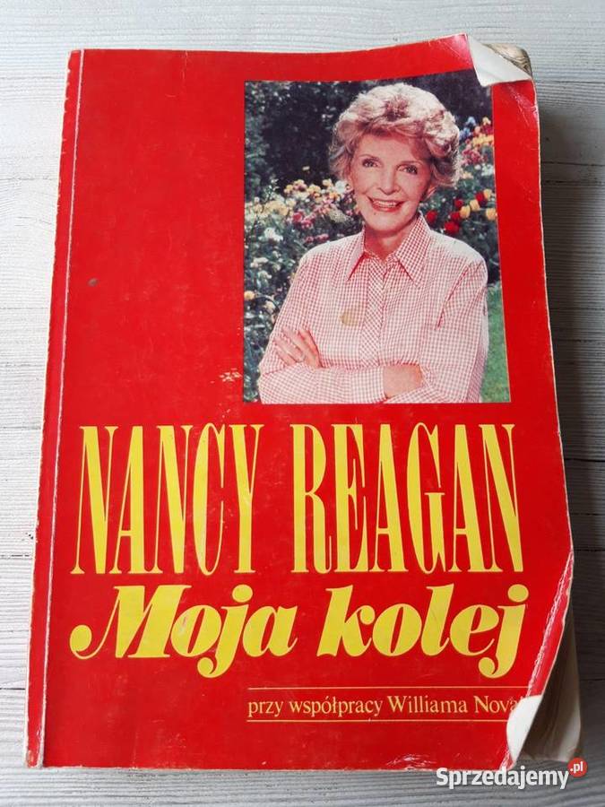 Moja kolej Nancy Reagan 1991 Książka