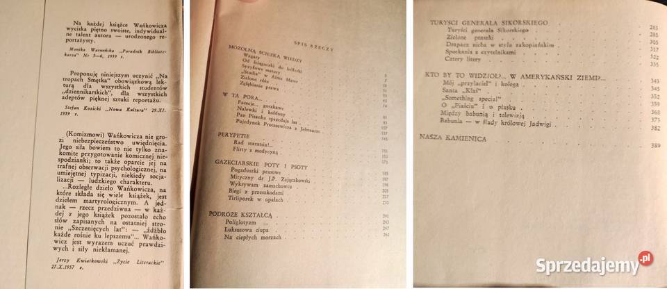 Tędy i owędy Wańkowicz Melchior świętokrzyskie