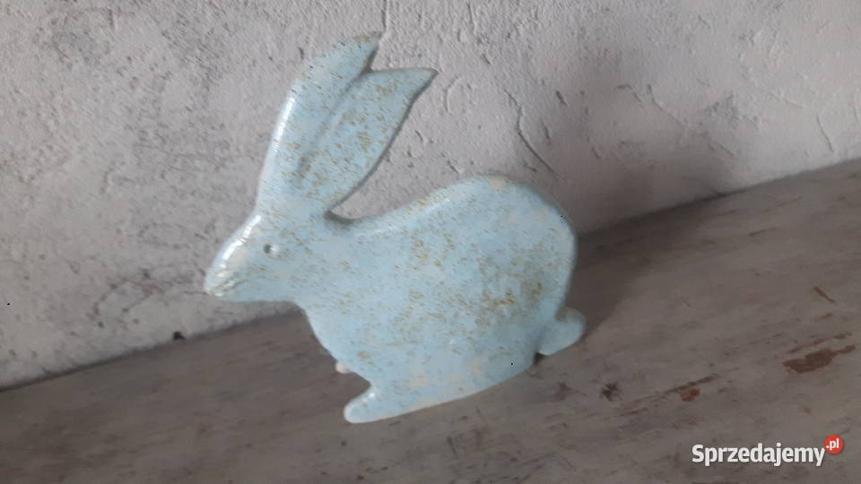 Zajączek ceramiczny ręcznie wykonany Otwock