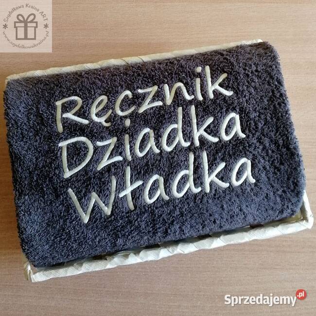 Prezent na Dzień Babci Dziadka ręcznik z Toruń sprzedam