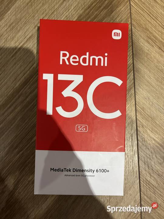 Nowy Redmi 13c 4128GB 5G czarny nowy Wrocław