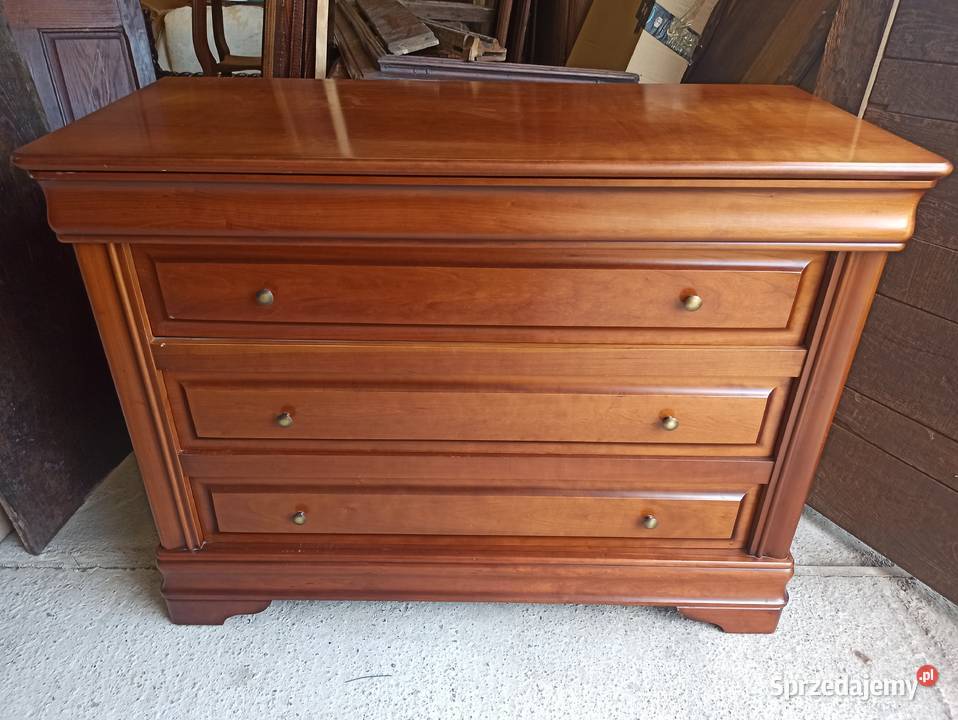 Stylowa komoda drzewo wiśniowe wielkopolskie Budzyń