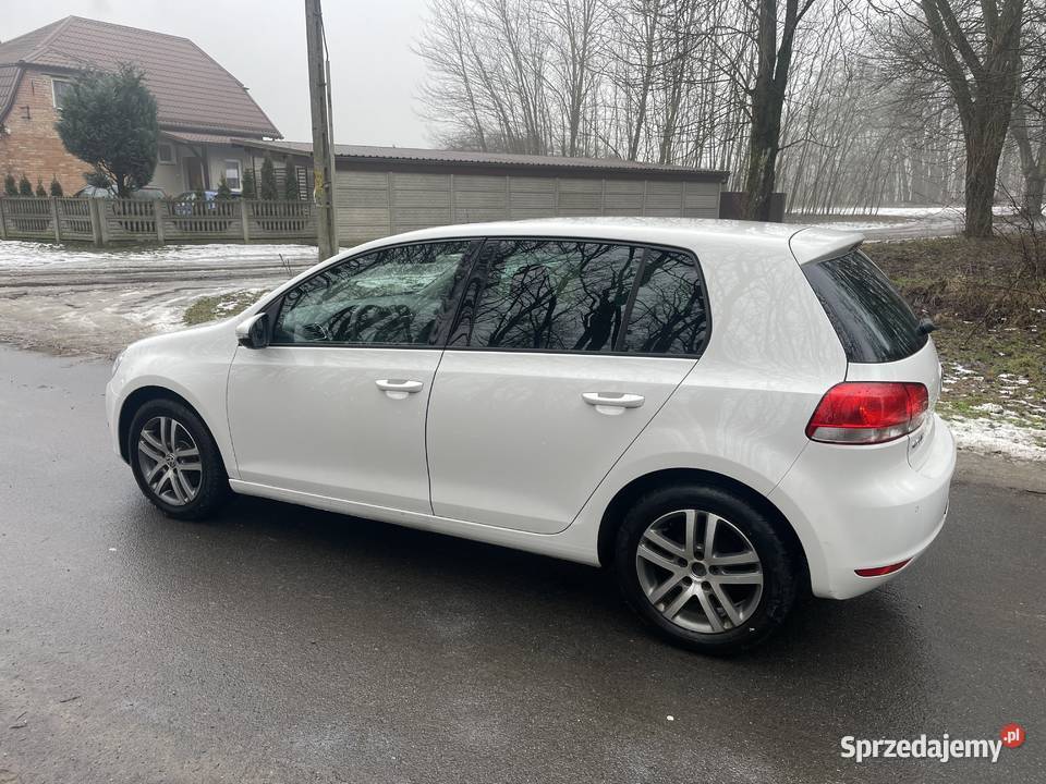 Volkswagen GOLF VI 16MPi 102 5 drzwi biały Zbąszyń
