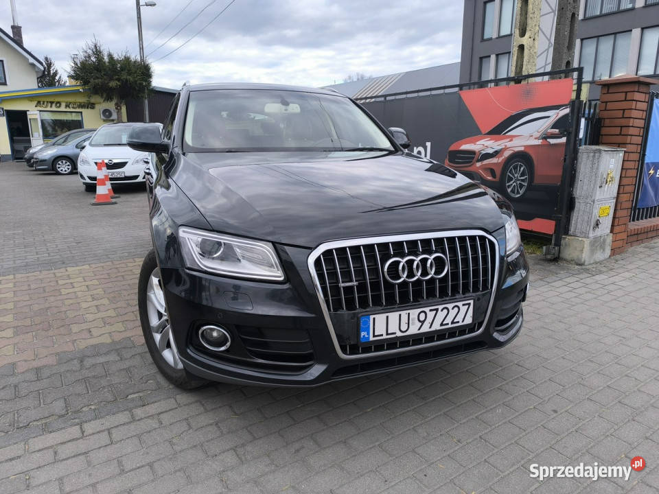 Audi Q5 20 TDi 190 Quattro Skóra Navi Automat 8R elektryczne lusterka Audi lubelskie Łuków