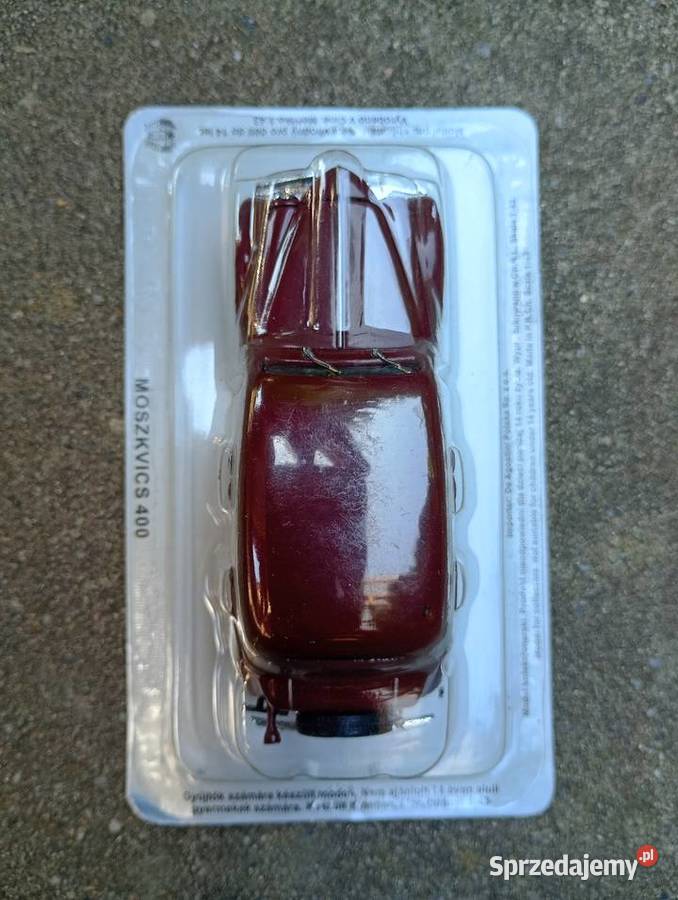 MOSKWICZ 400 model kolekcja 143 kultowe auta