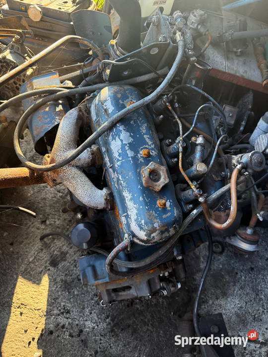 silnik 3cyl CASE Fiat IHC diesel sprawny silnik