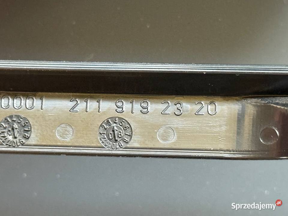 ZAŚLEPKI NAKŁDKI SZYN FOTELI MERCEDES W211 Chwaszczyno