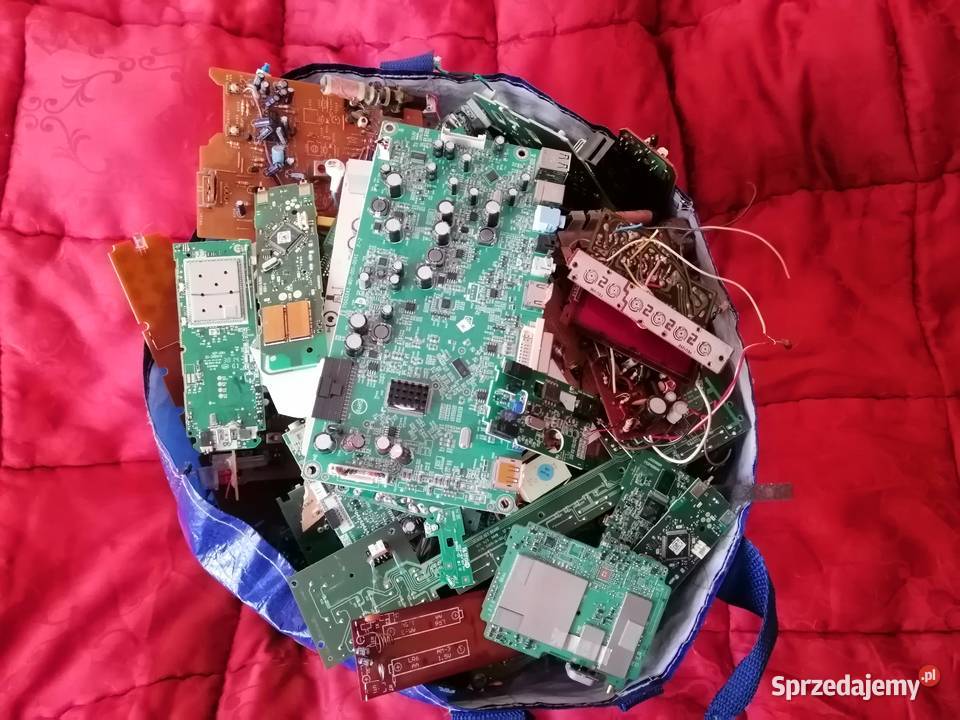 Płytki elektroniczne odzysk metali zloto srebro Legnica