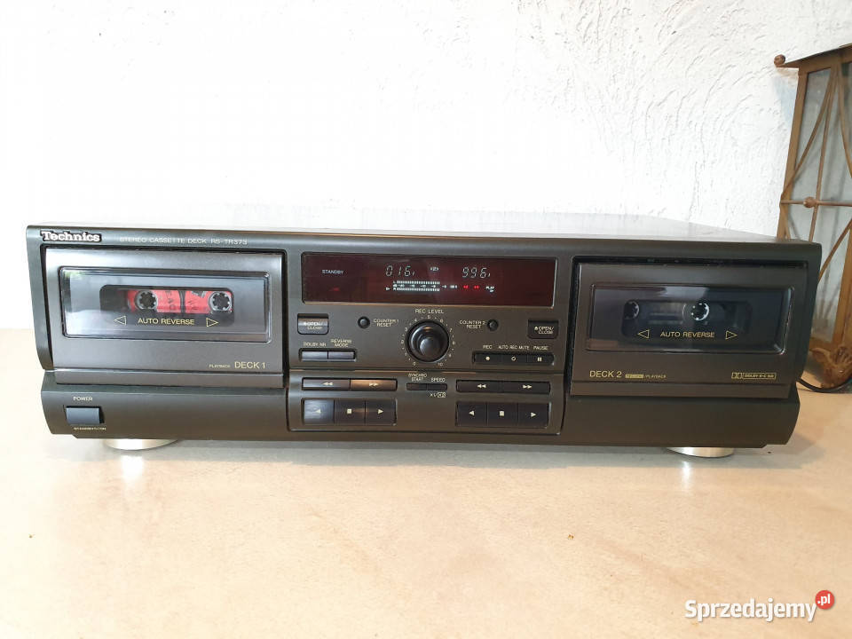 Technics magnetofon dwukasetowy RSTR373 RS TR wielkopolskie Międzychód
