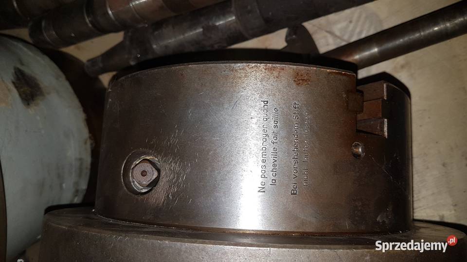 Uchwyt tokarski 250 mimośrodowy samocentrujący Gliwice