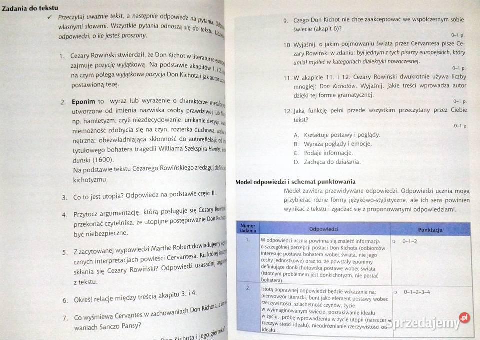 Język polski Matura 2007 Cz1 M B Kupisz Chełm